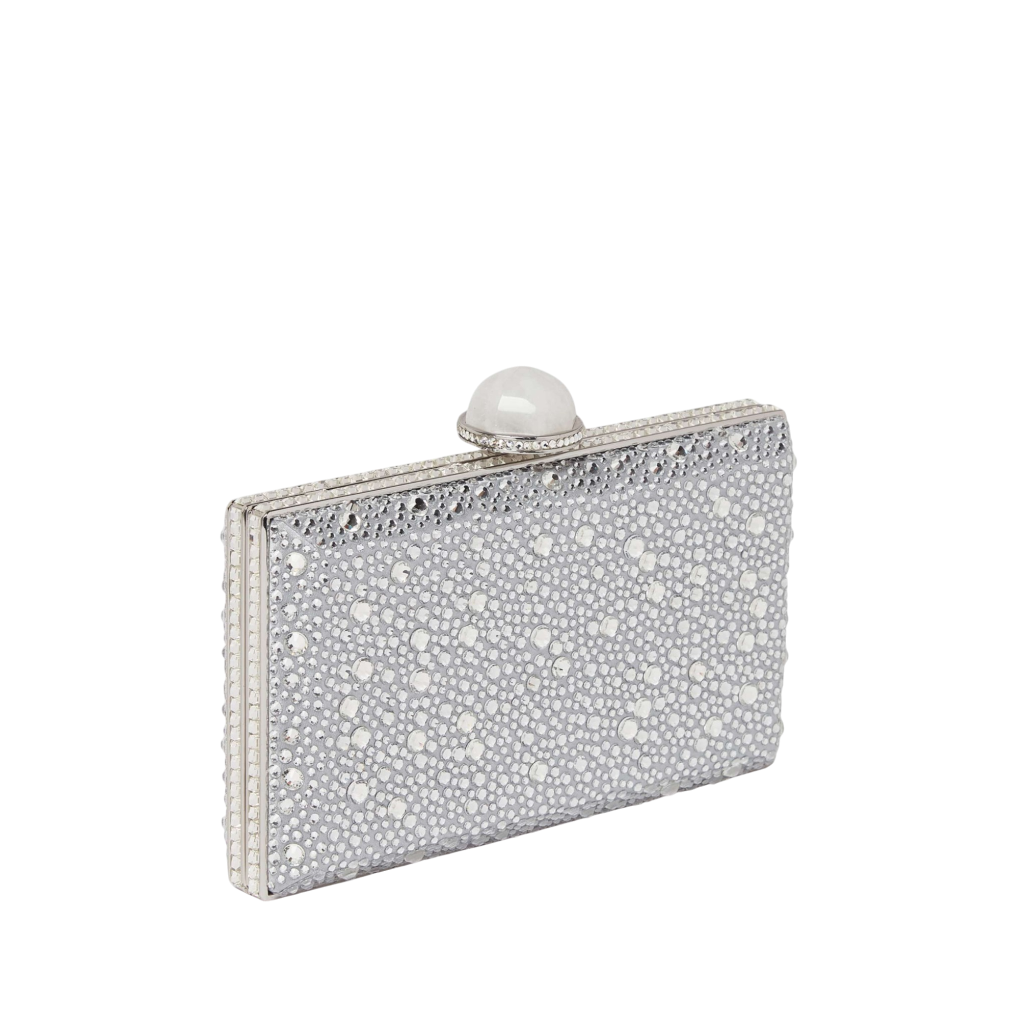 Skylar Crystal Caviar Silver