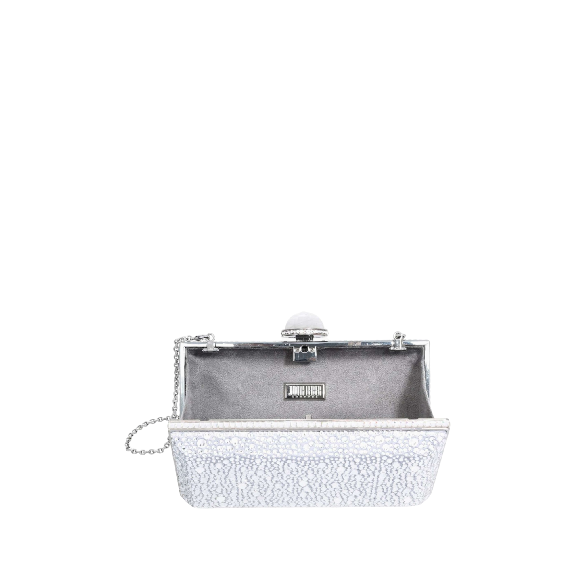 Skylar Crystal Caviar Silver
