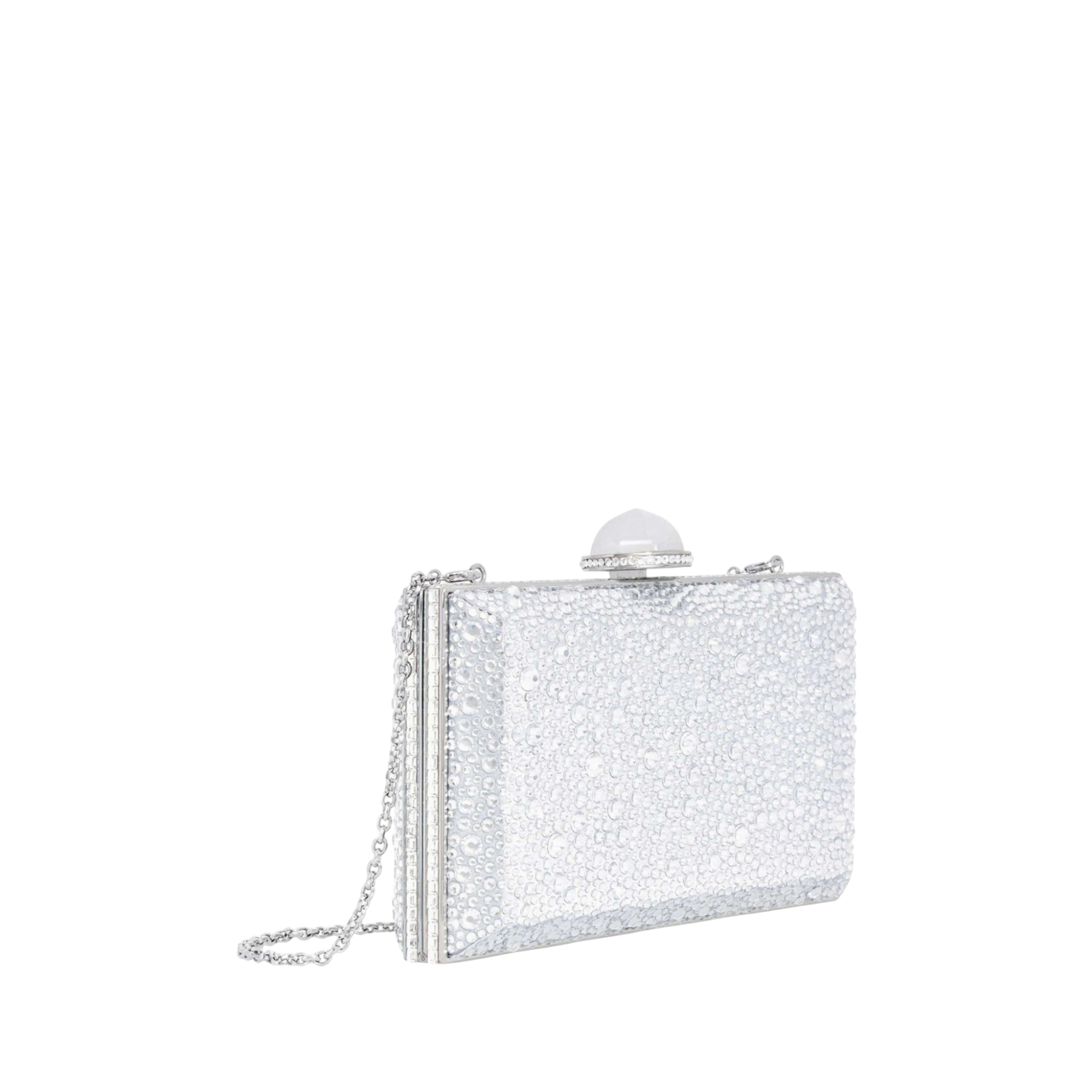 Skylar Crystal Caviar Silver