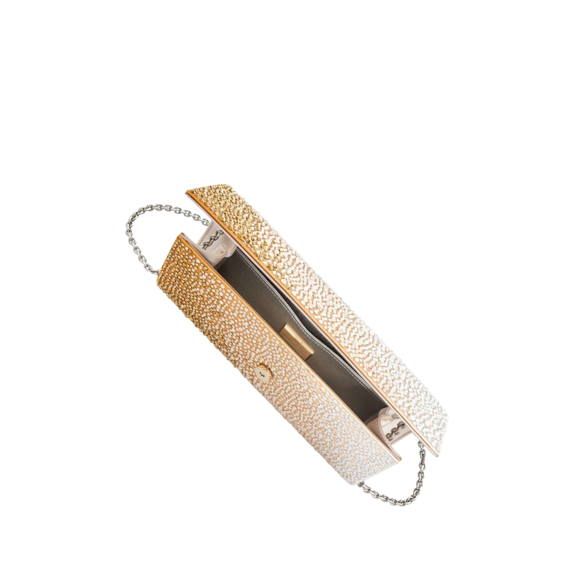 Perry Crystal Caviar Gradient Golden