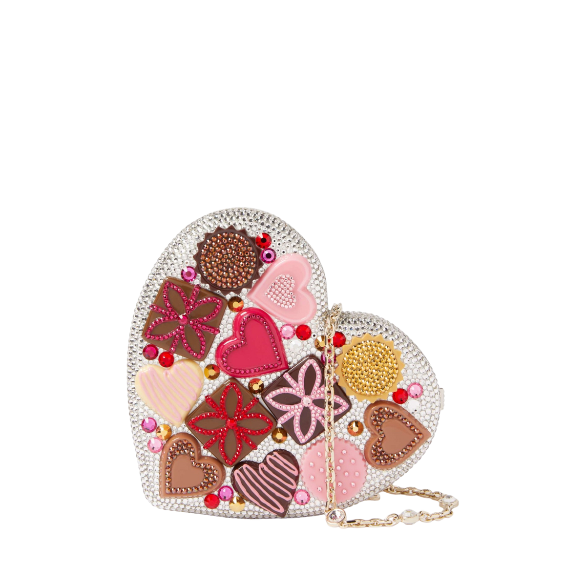 Heart Chocolate Box Clutch