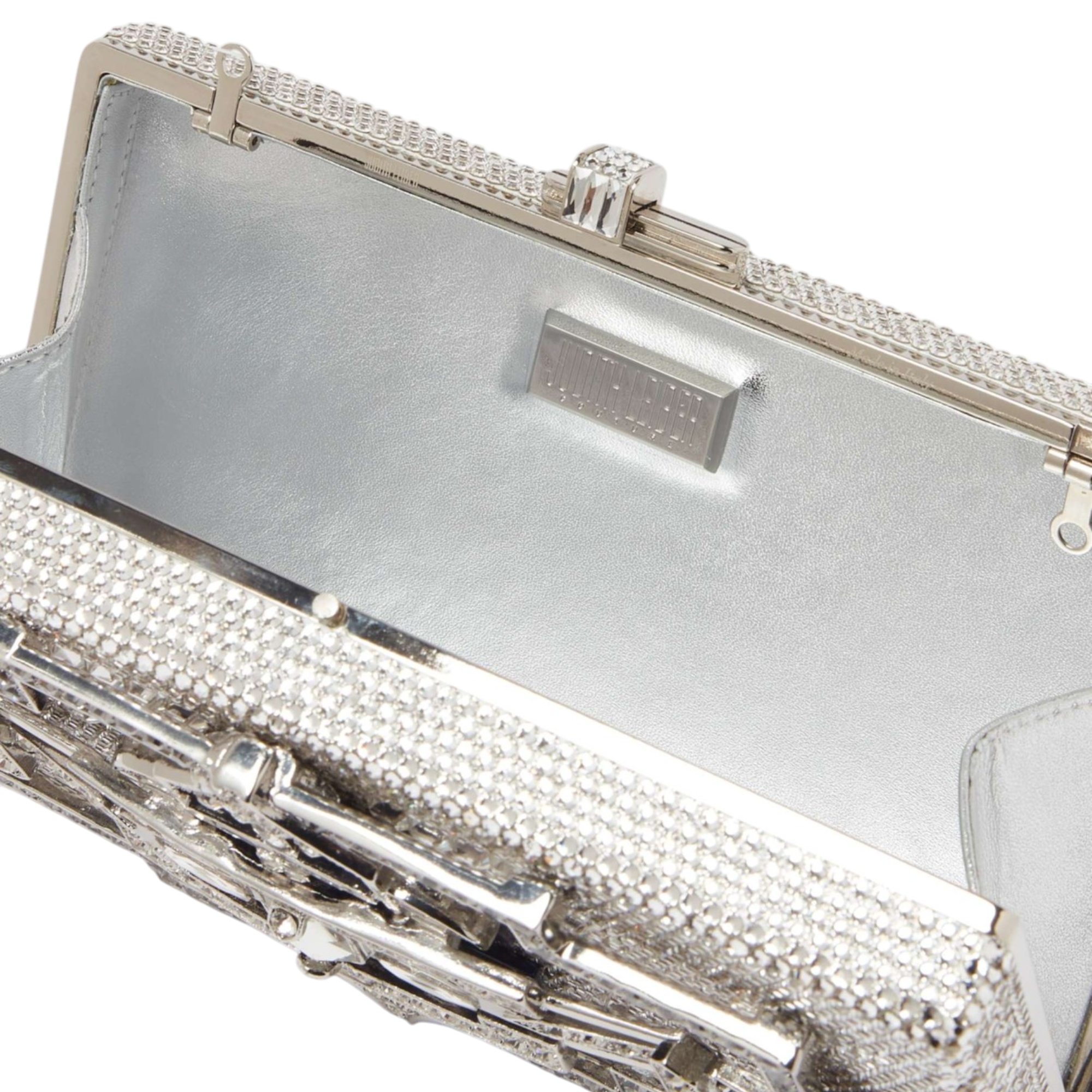 Sleek Rectangle Lillian Silver