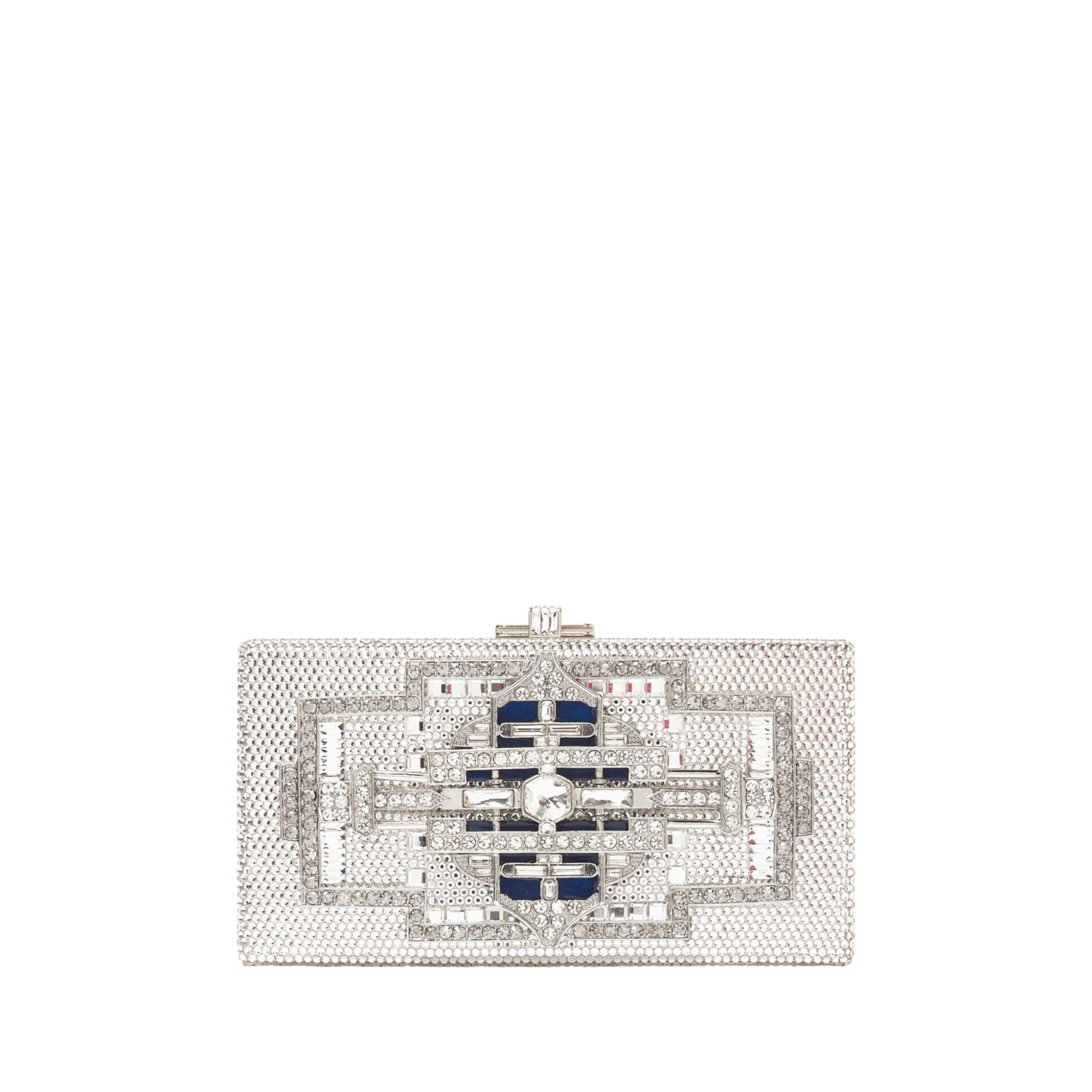 Sleek Rectangle Lillian Silver