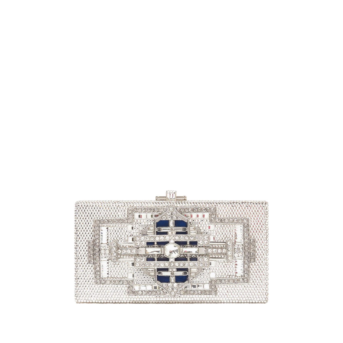 Sleek Rectangle Lillian Silver