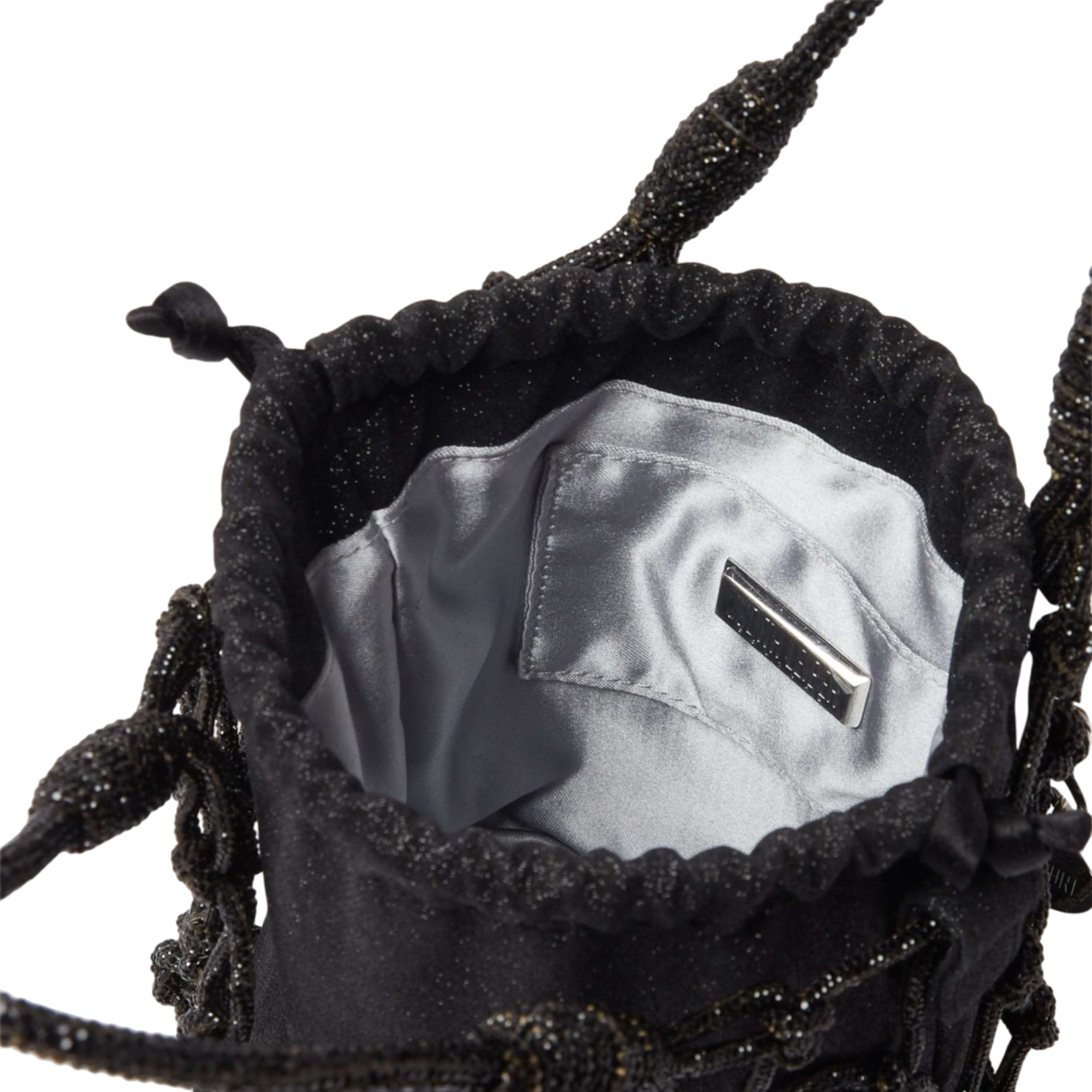 Sparkle Net Pouch Black
