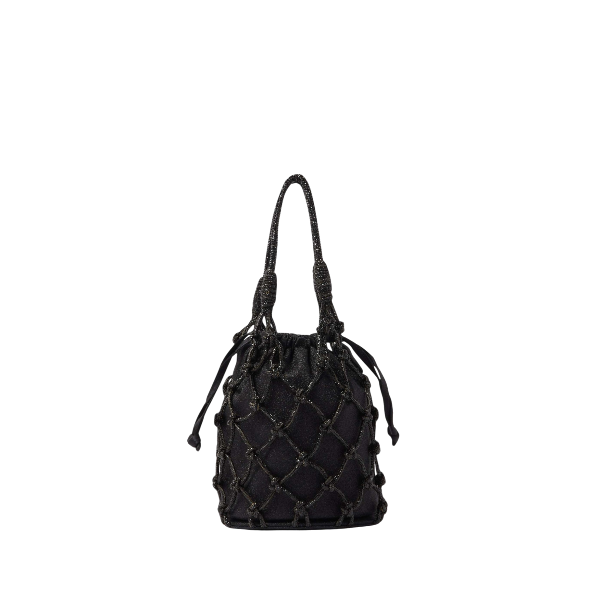 Sparkle Net Pouch Black