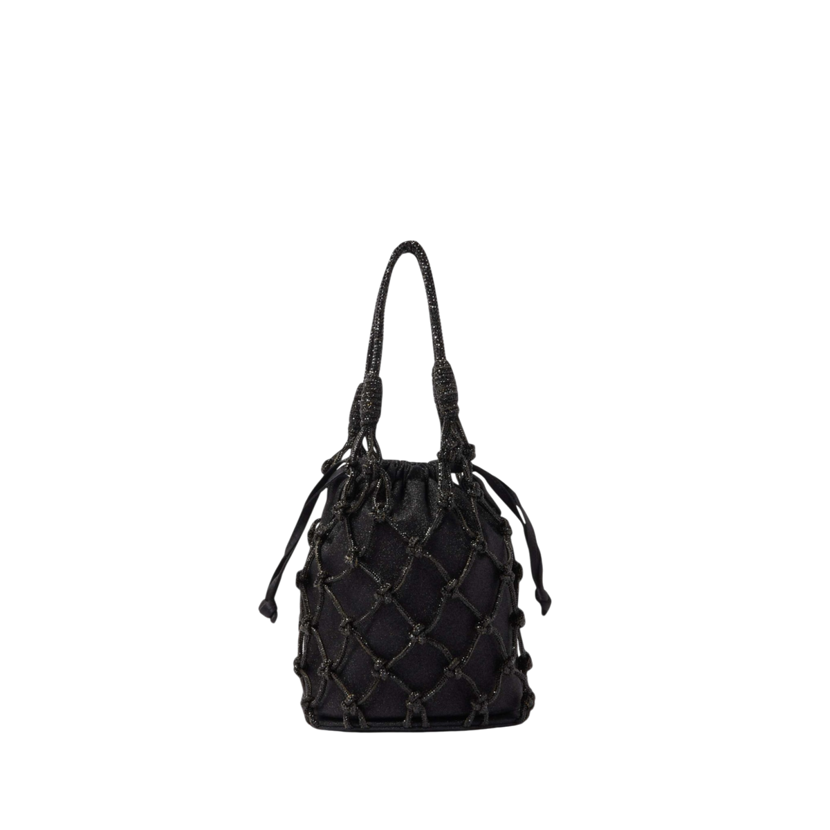 Sparkle Net Pouch Black