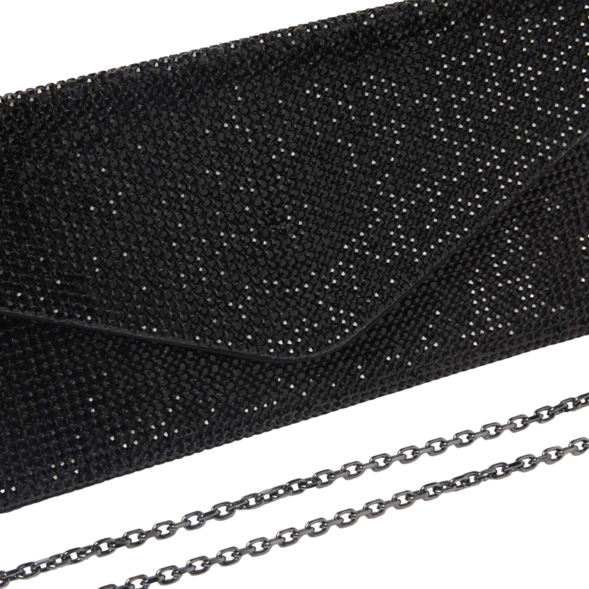 Crystal Envelope Black