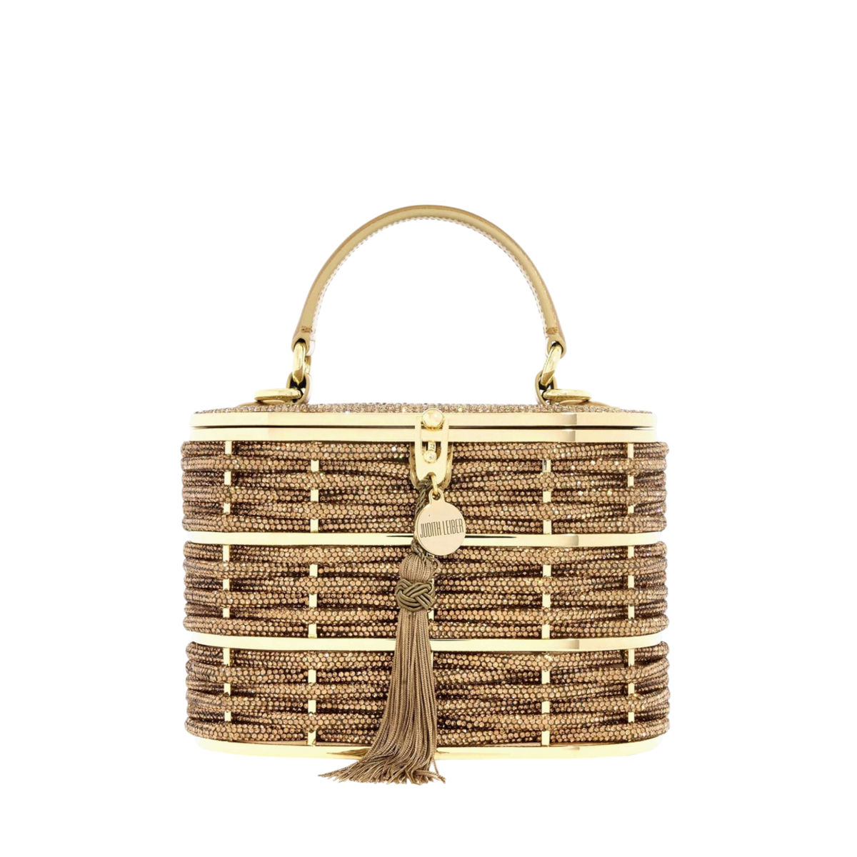 Willow Crystal Woven Top Handle Topaz