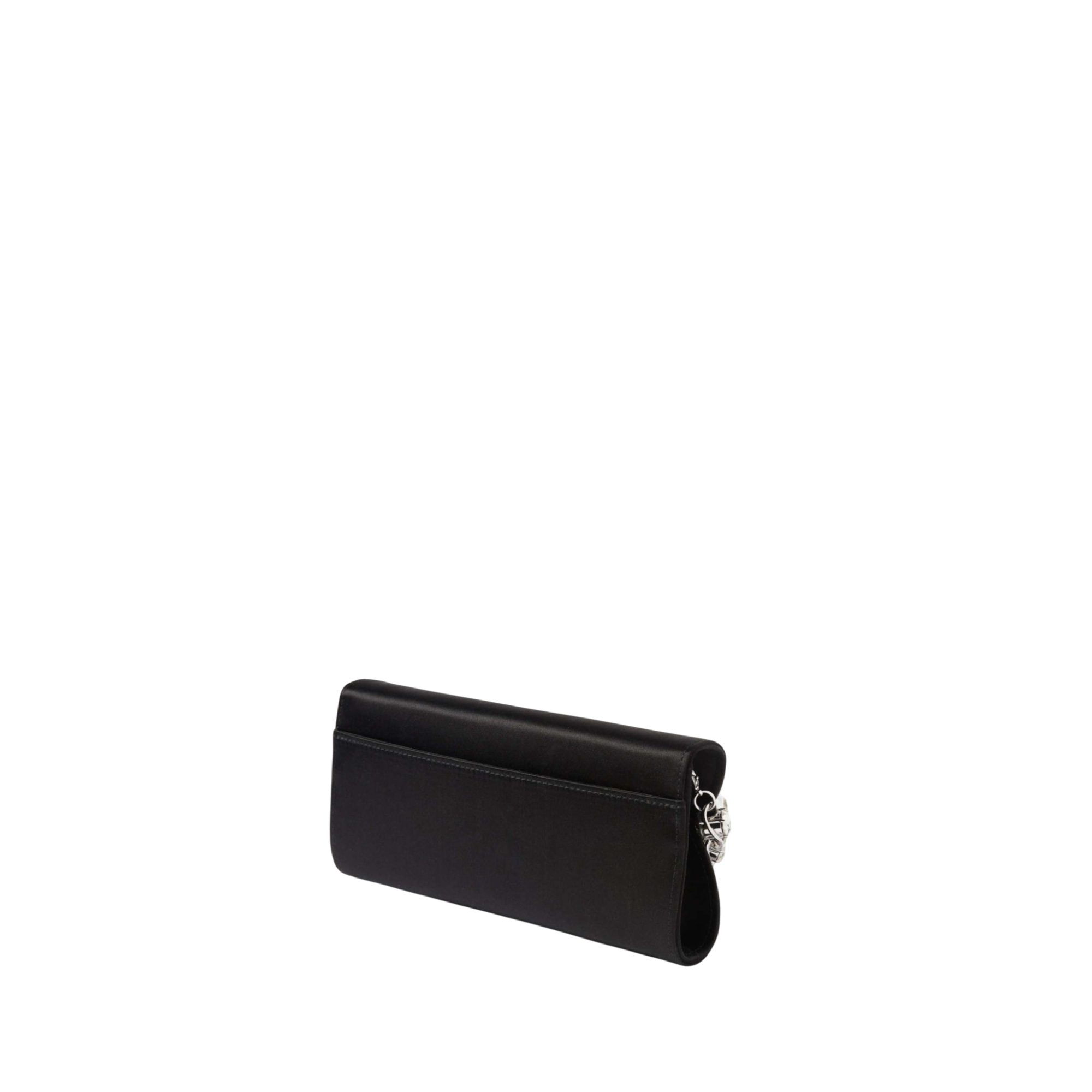 Envelope Taylor Satin Black Silver