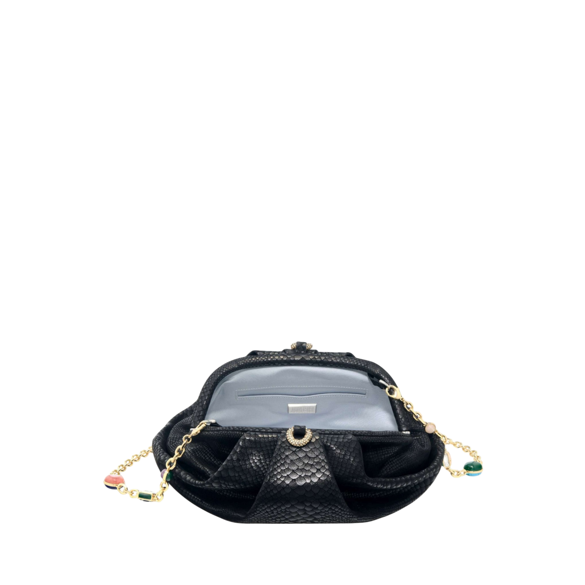 Grande Gemma Embossed Clutch