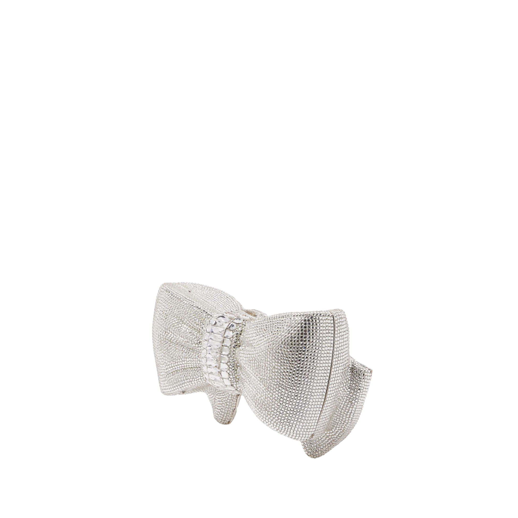 Bow Deco Gems Silver