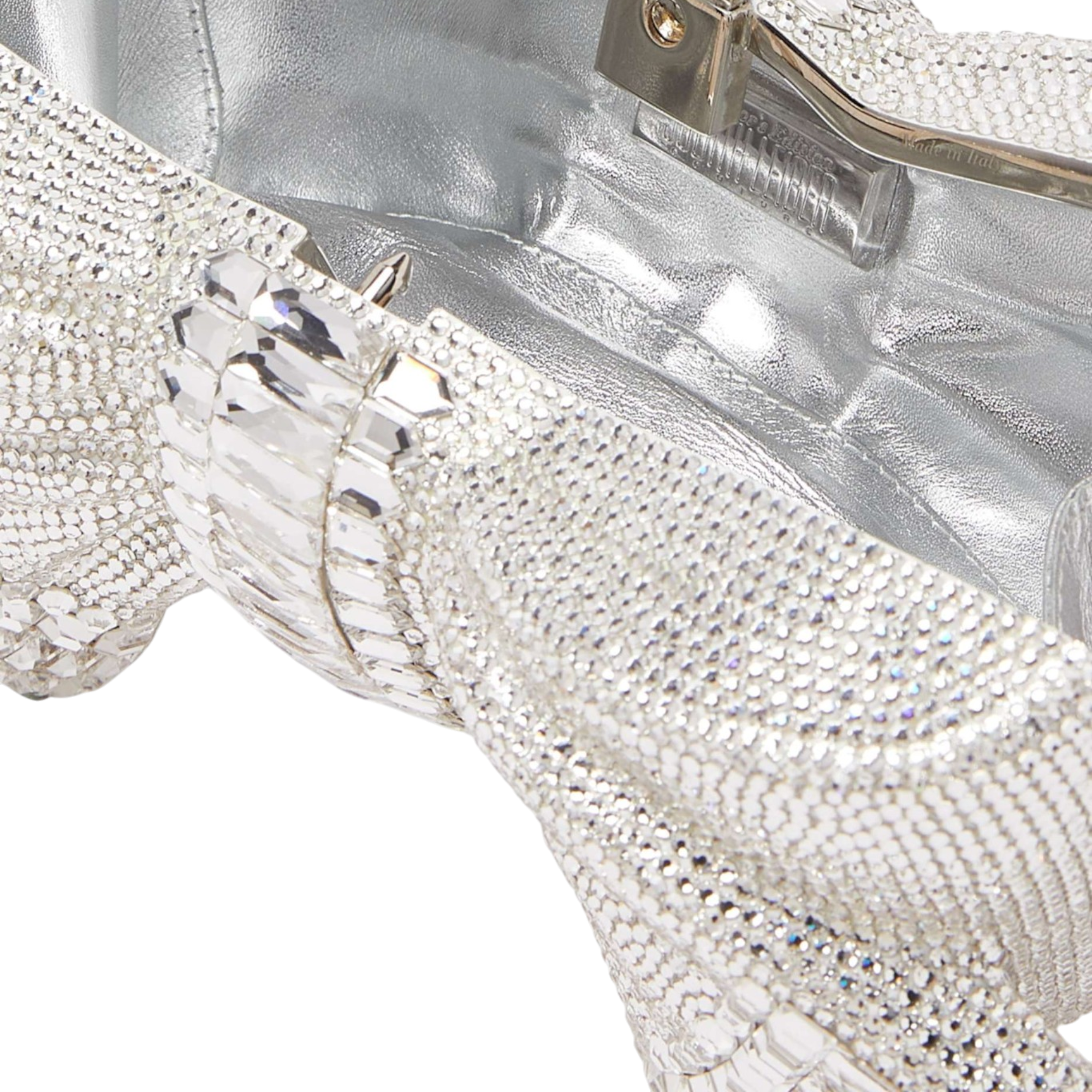 Bow Deco Gems Silver
