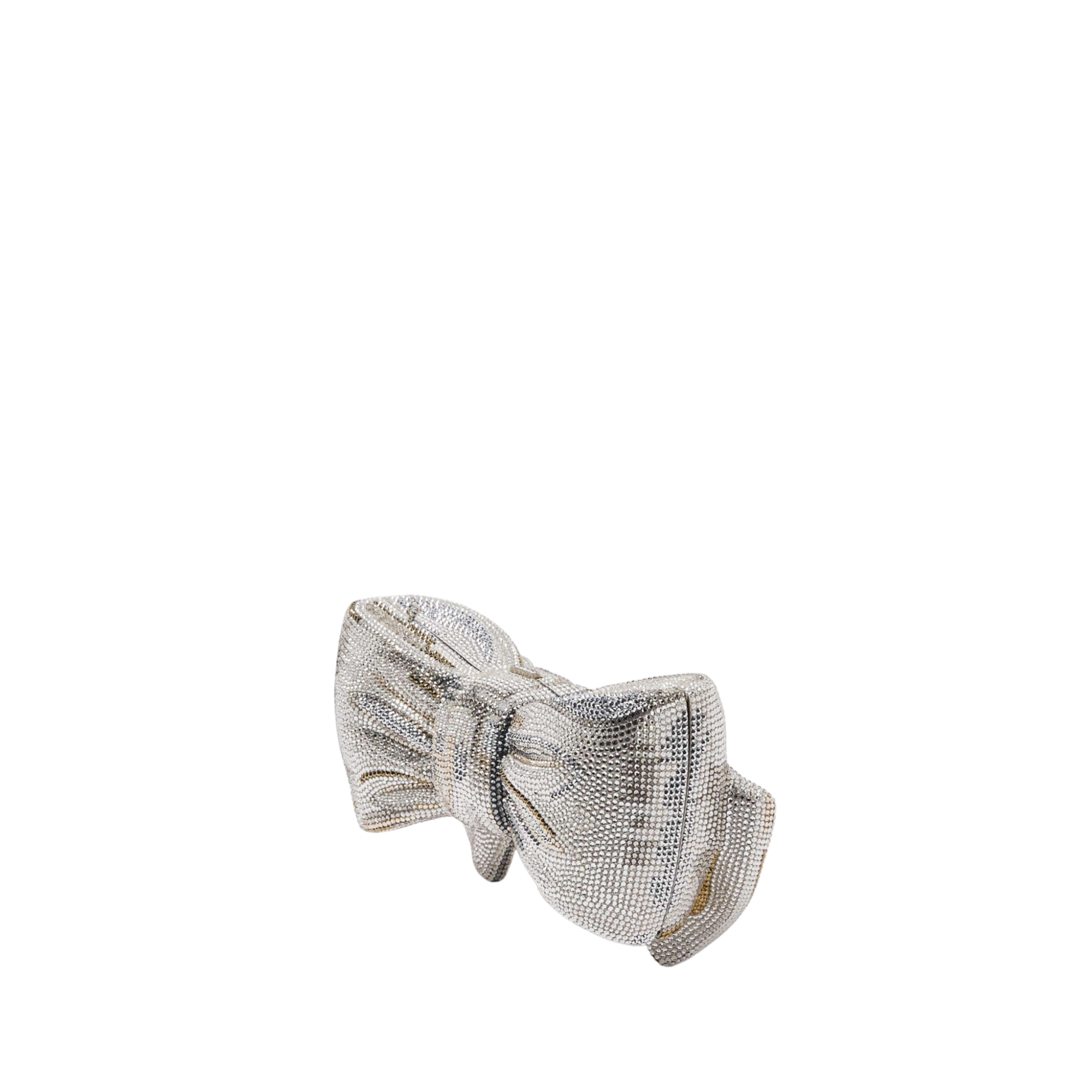 Just For You Bow Ombre Silver Crystal