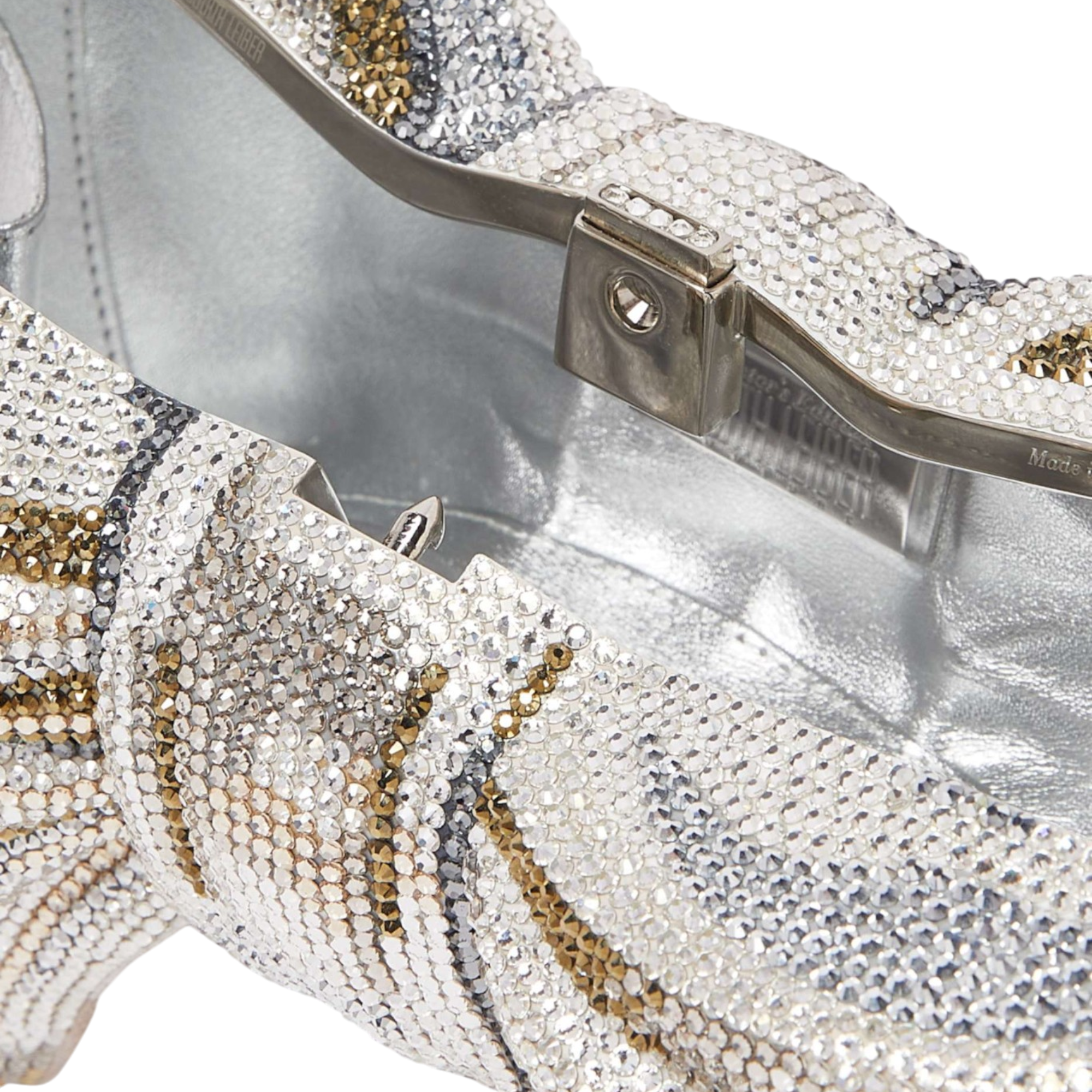 Just For You Bow Ombre Silver Crystal