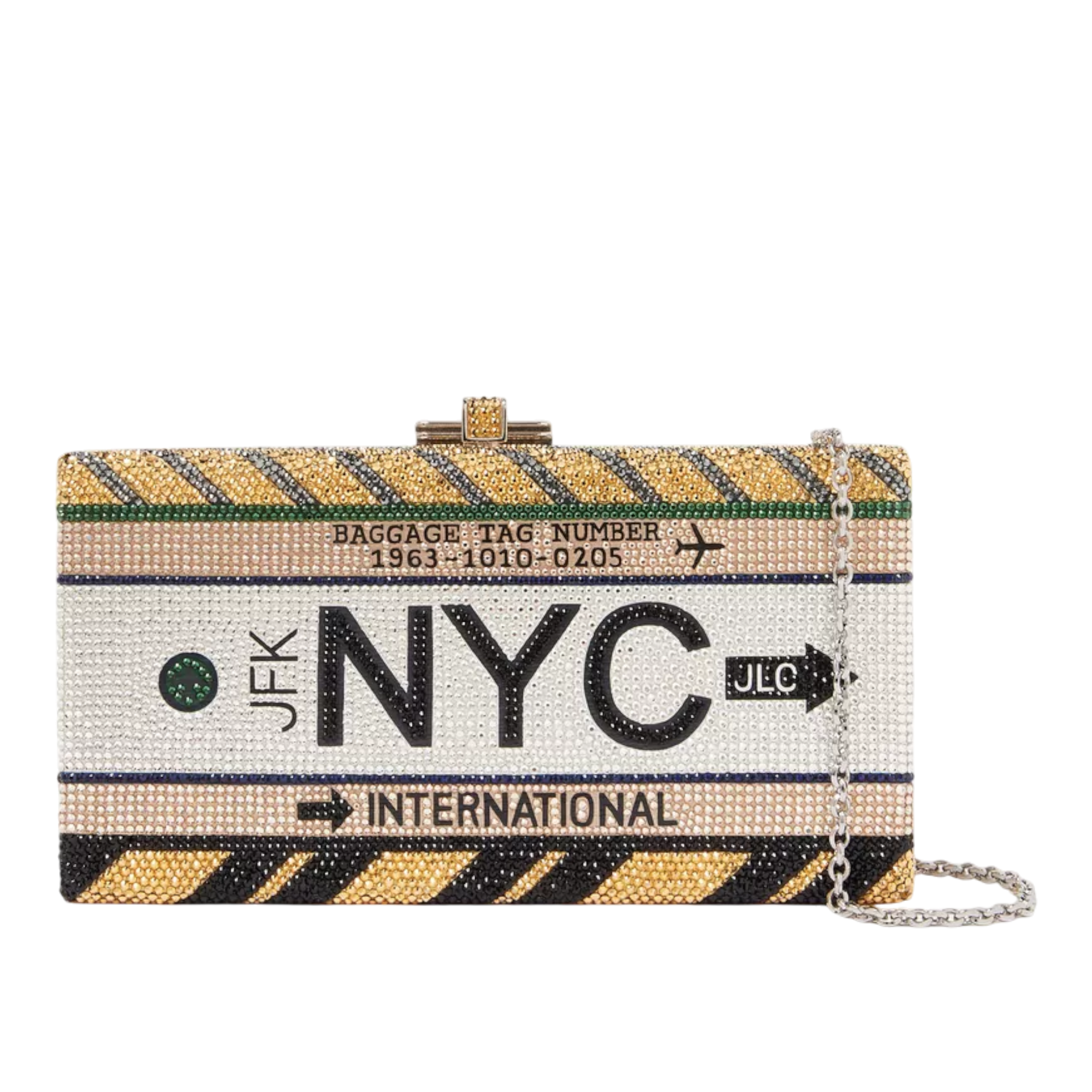 Sleek Rectangle NYC Clutch