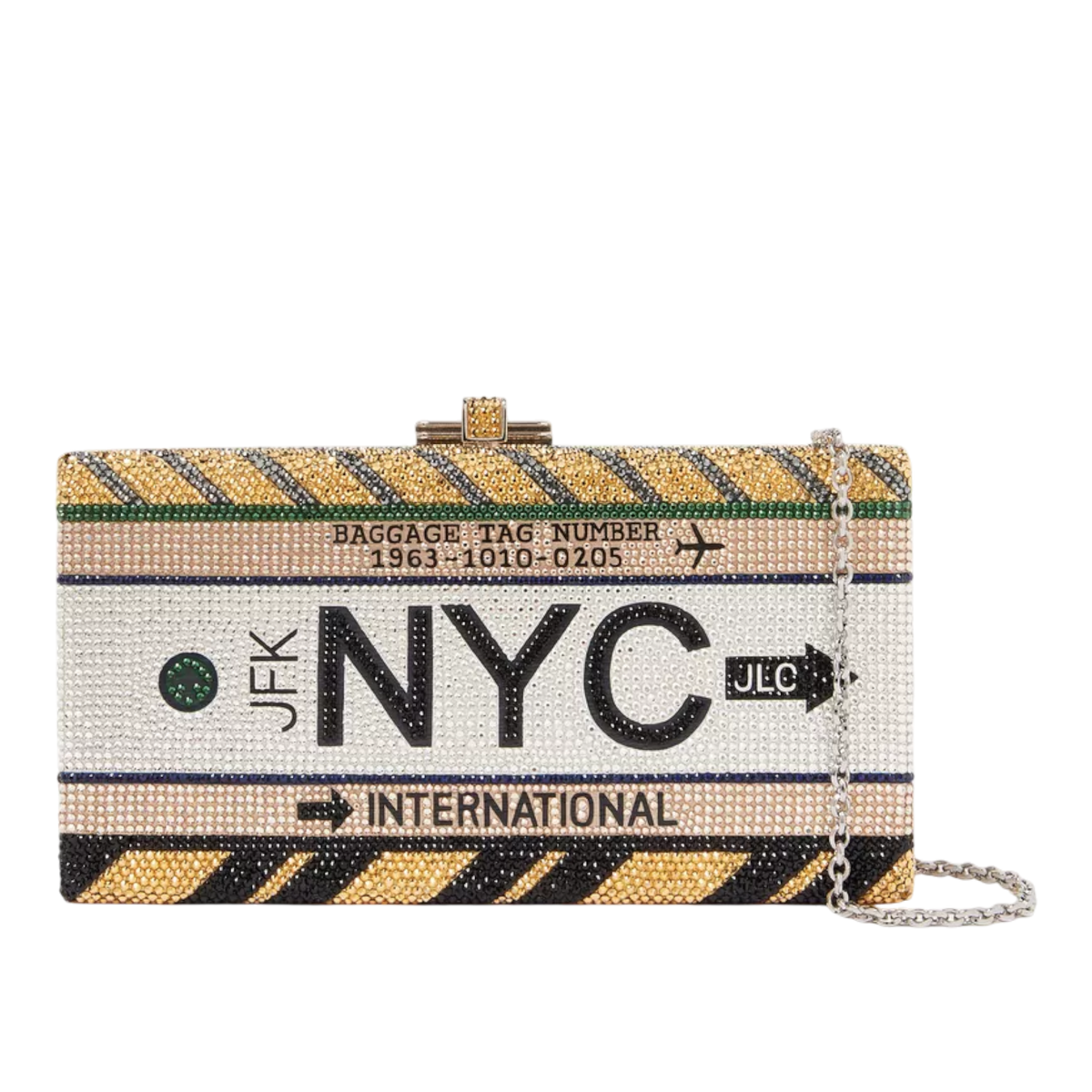 Sleek Rectangle NYC Clutch