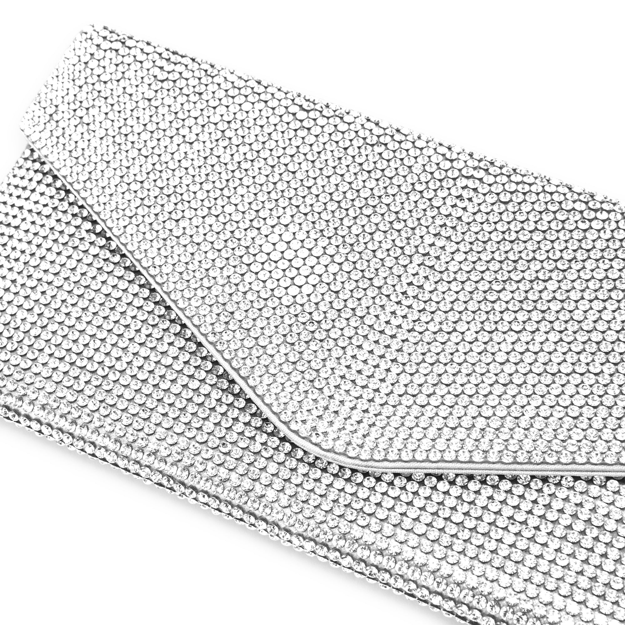 Envelope Full Bead Crystal Clutch