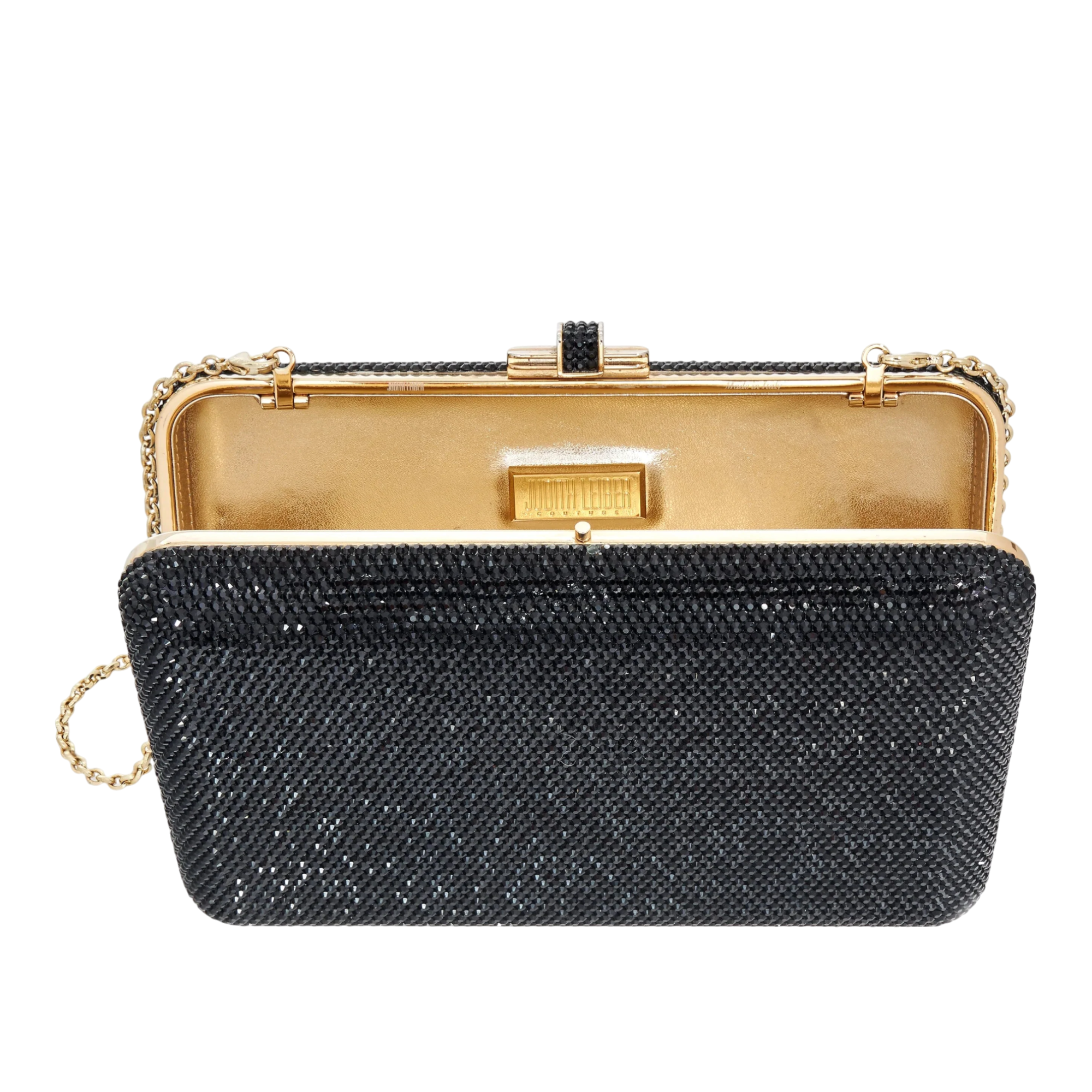 Slim Slide Full Bead Crystal Clutch Bag