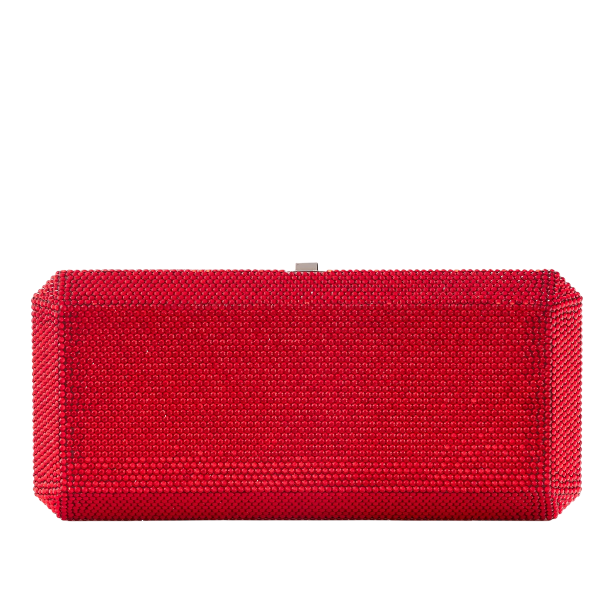 Slim Rectangle Full Bead Crystal Clutch Bag