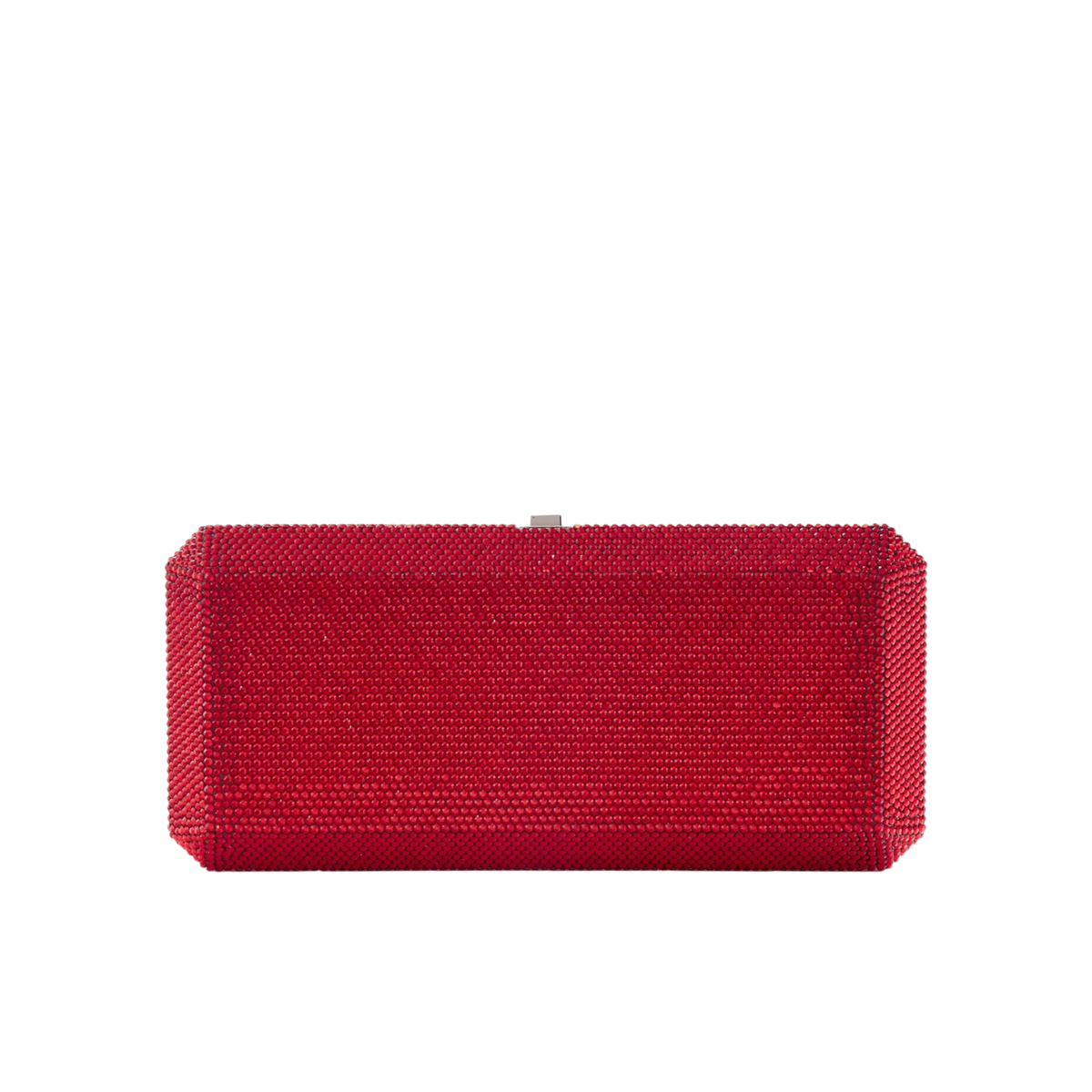 Slim Rectangle Full Bead Crystal Clutch Bag