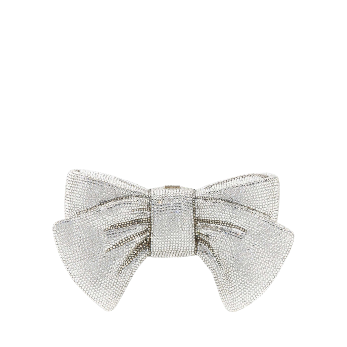 Just For You Bow Silver Designer Handbag