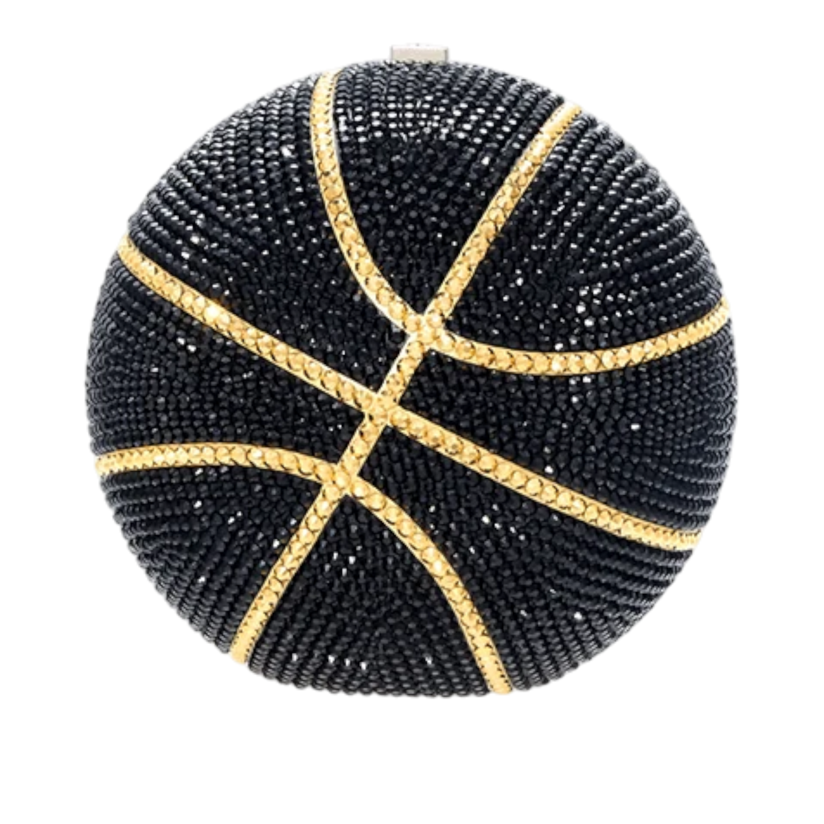 Sphere Basketball Crystal Clutch Bag