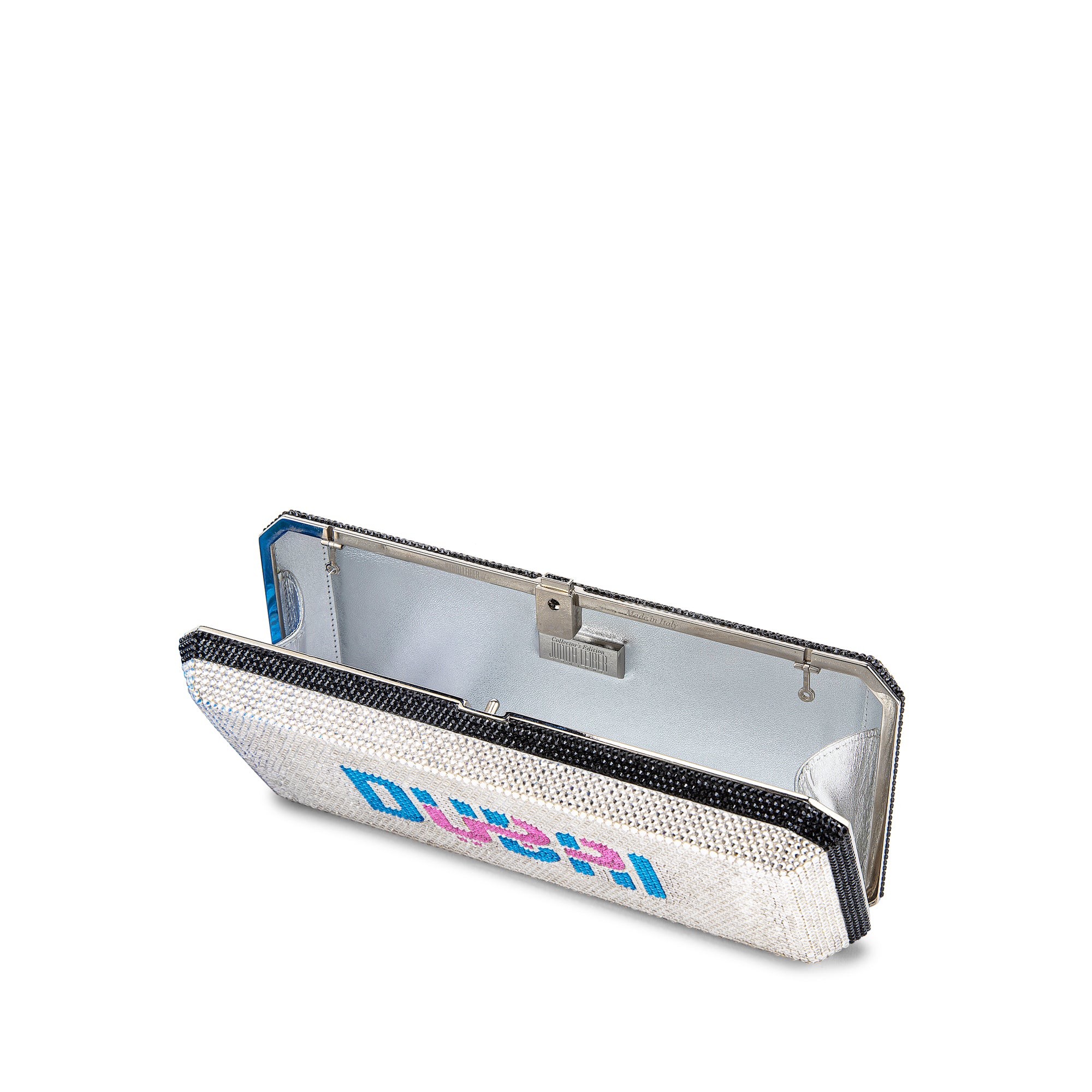 Dubai Crystal Slim Rectangle Clutch