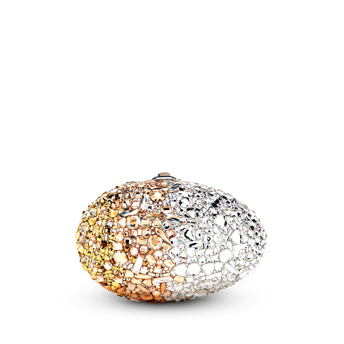 Crystal Egg Minaudiere Clutch