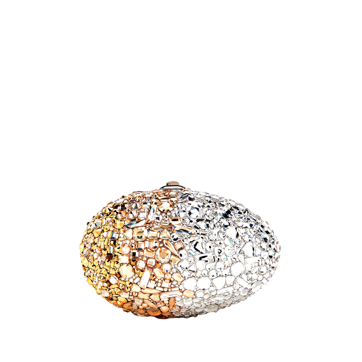 Crystal Egg Minaudière Clutch