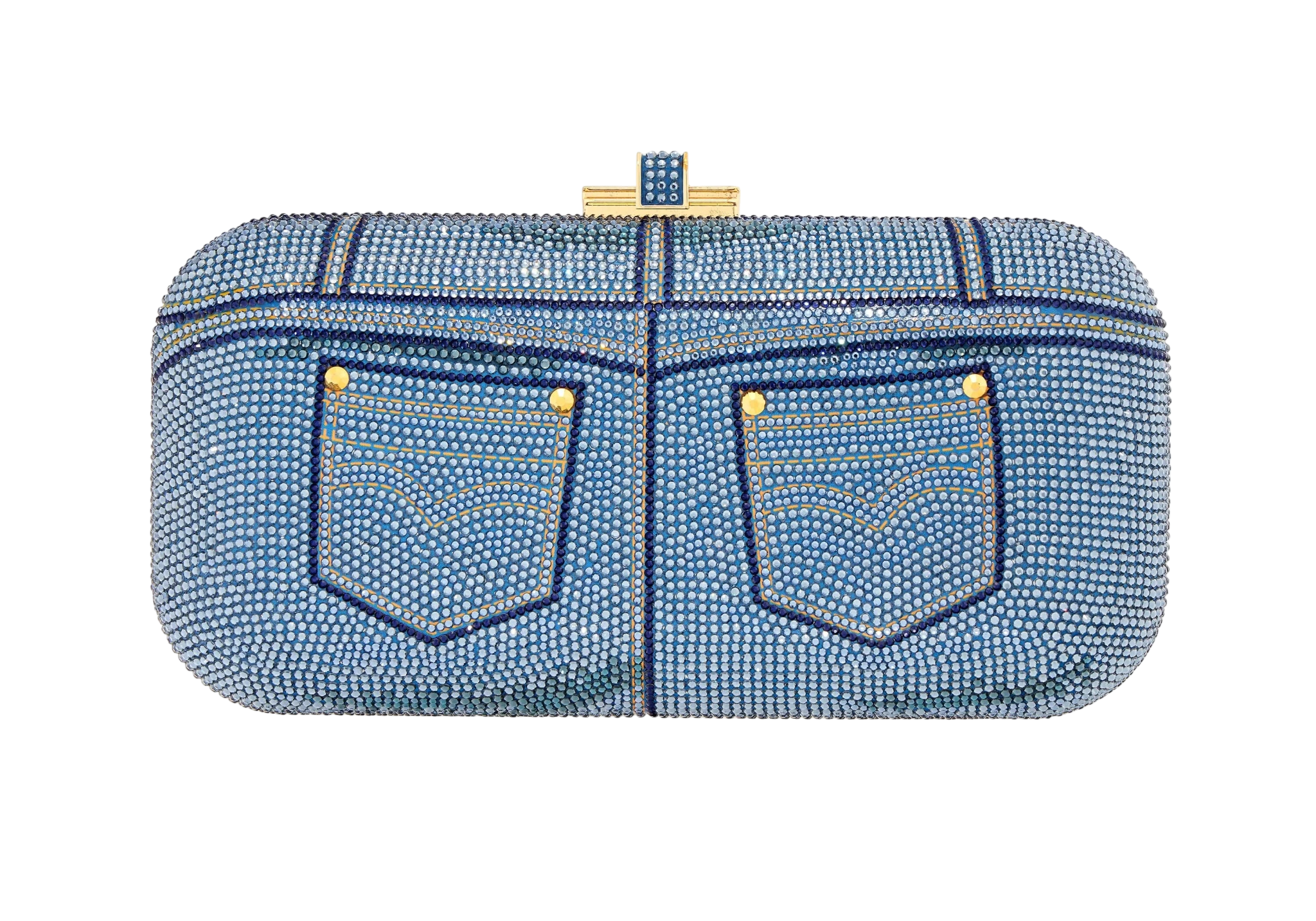 Long Slide Jeans Blue - JudithLeiberGCC