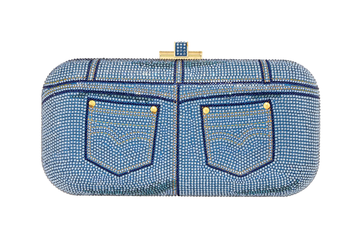 Long Slide Jeans Blue - JudithLeiberGCC