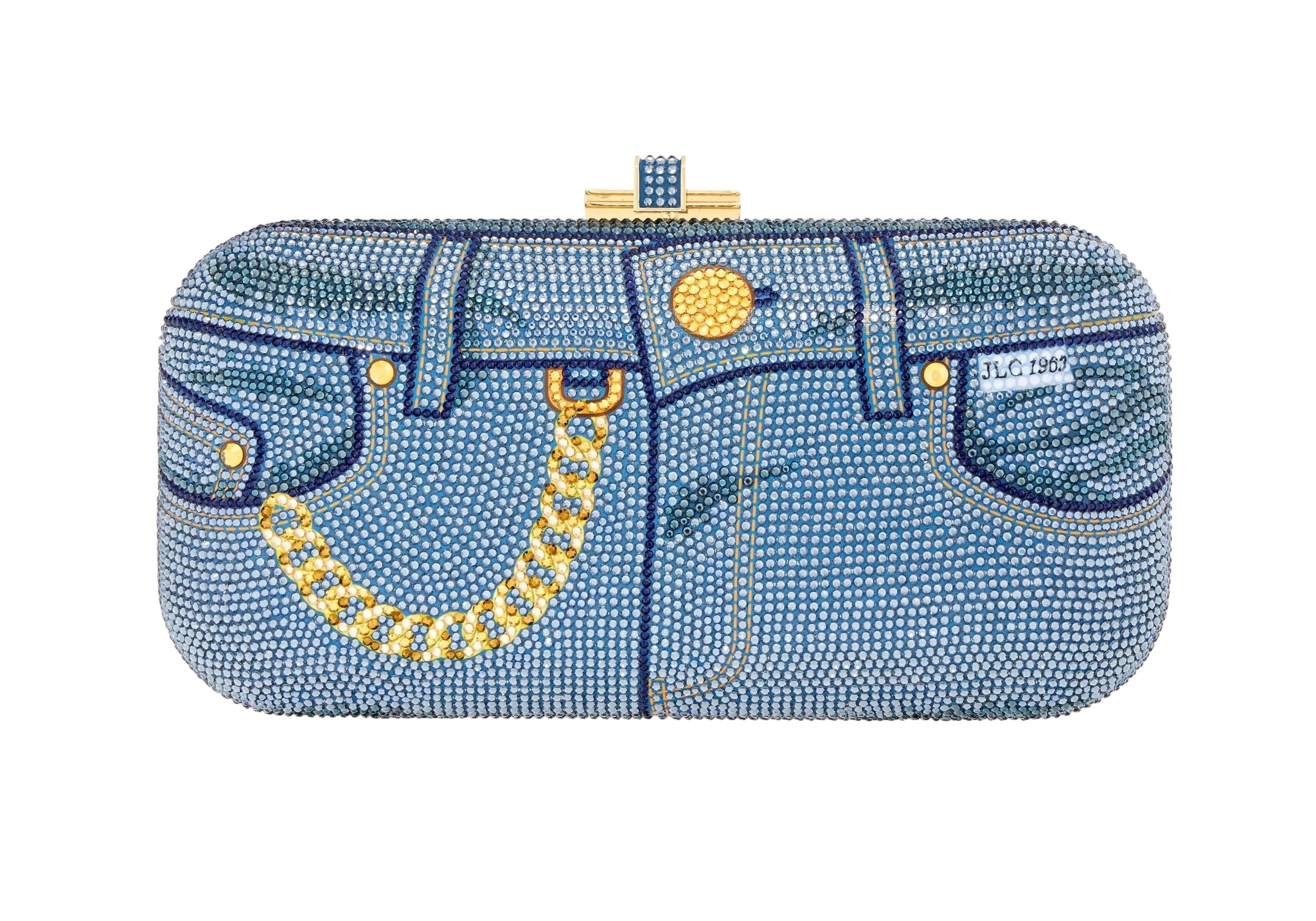 Long Slide Jeans Blue - JudithLeiberGCC