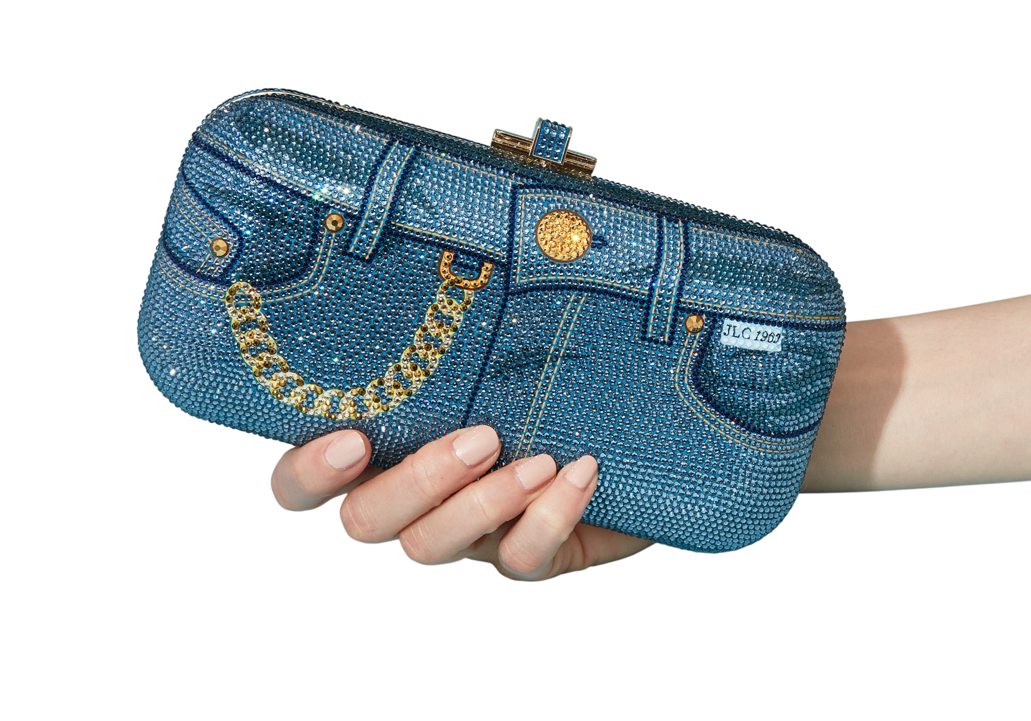 Long Slide Jeans Blue - JudithLeiberGCC