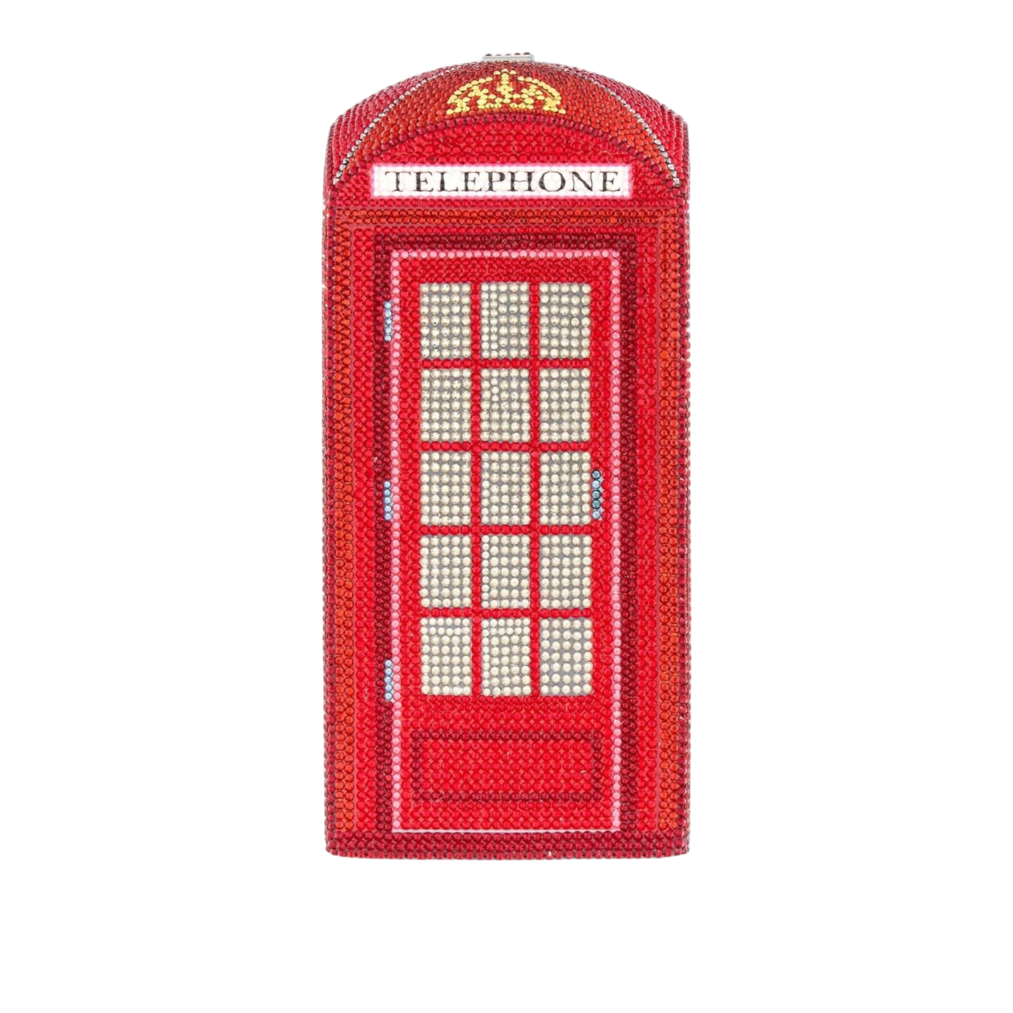 Rectangle Dome London Call Clutch