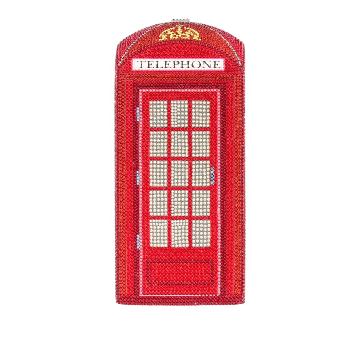 Rectangle Dome London Call Clutch