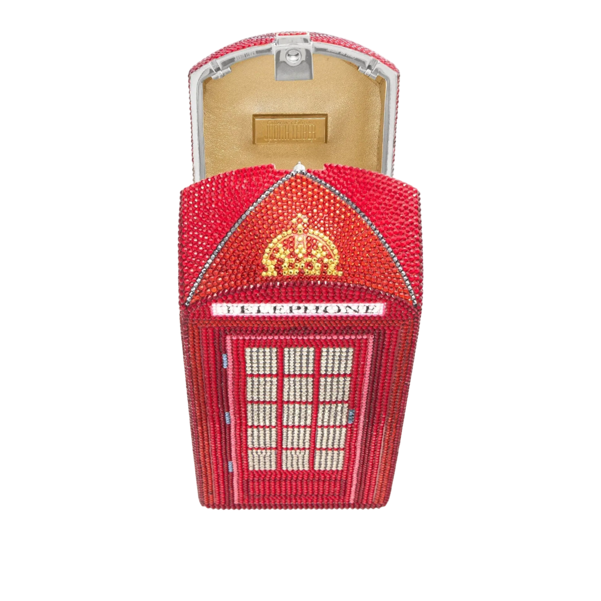 Rectangle Dome London Call Clutch