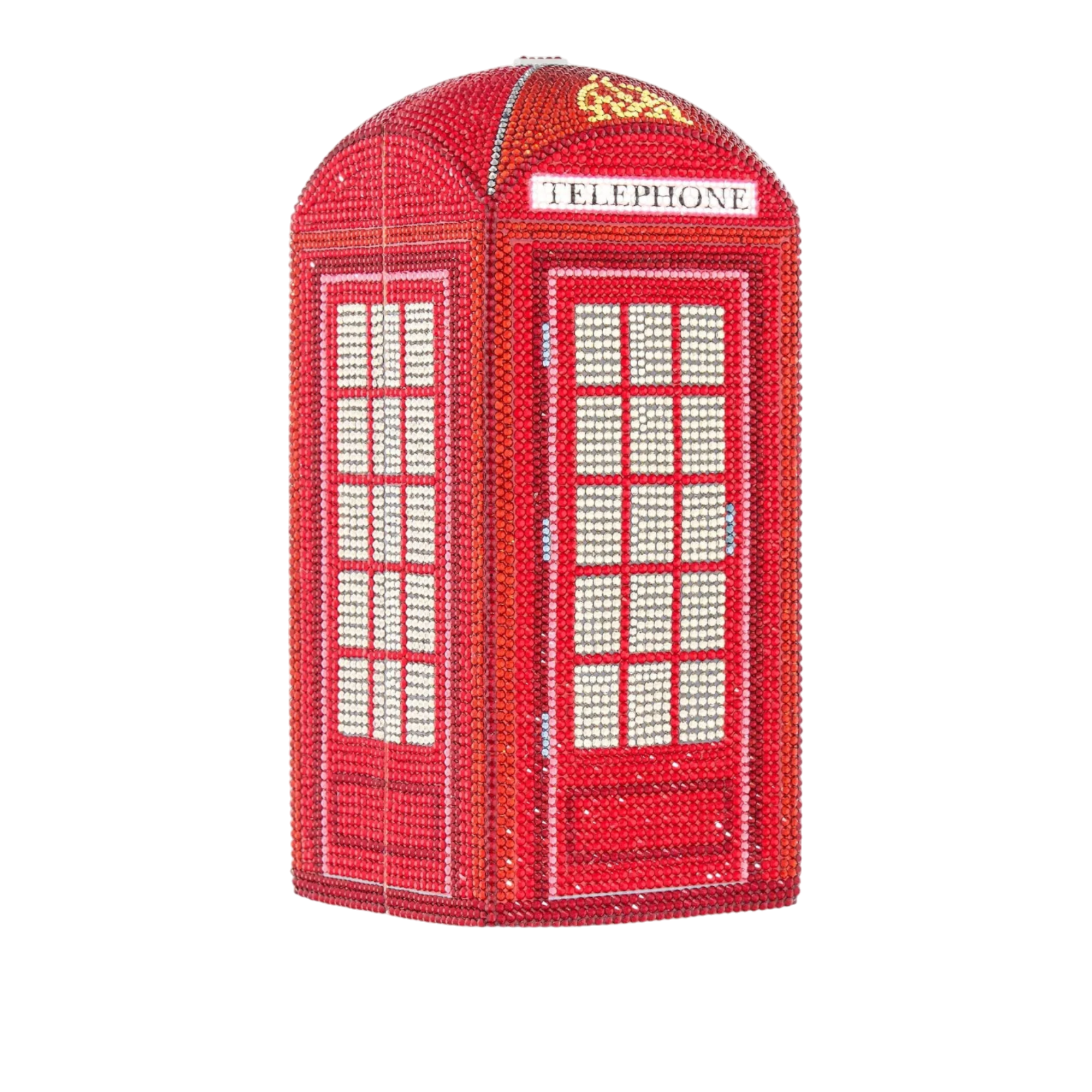 Rectangle Dome London Call Clutch