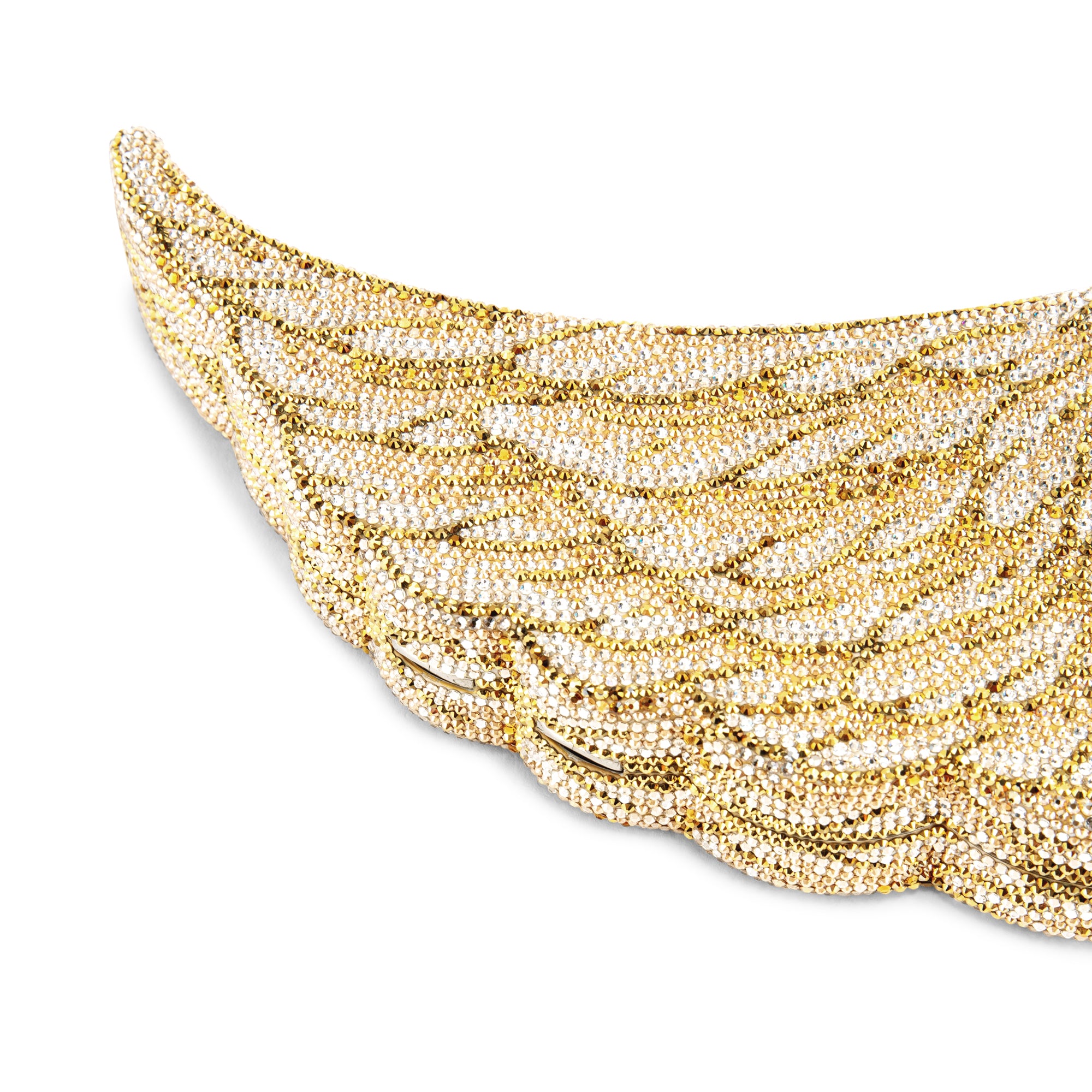 Crystal Bird Minaudiere Clutch